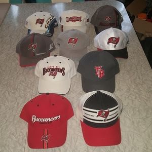 Vintage Tampa Bay Buccaneers Hat Lot
